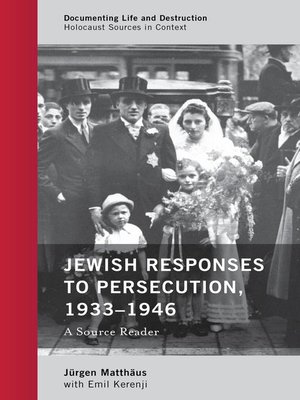 cover image of Jewish Responses to Persecution, 1933–1946